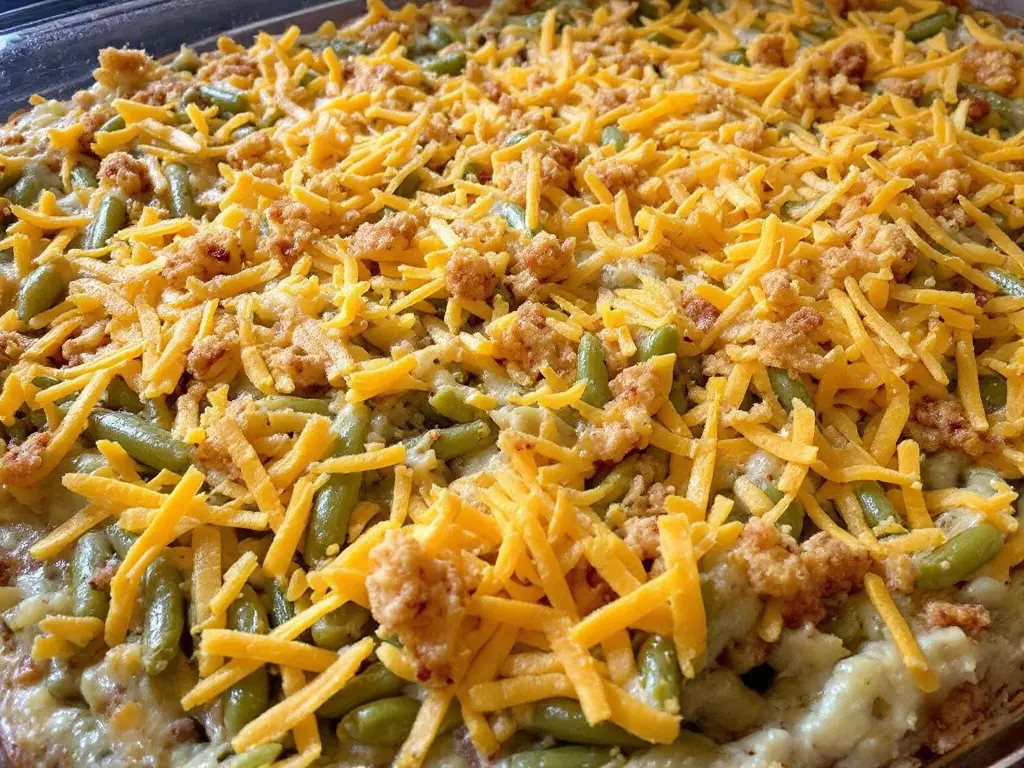 Healthier Green Bean Casserole